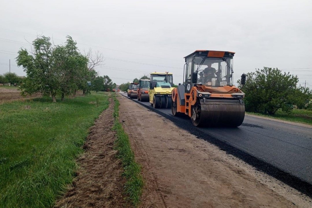 По дорожному нацпроекту завершается ремонт автодороги Тарасовский -  Большинка
