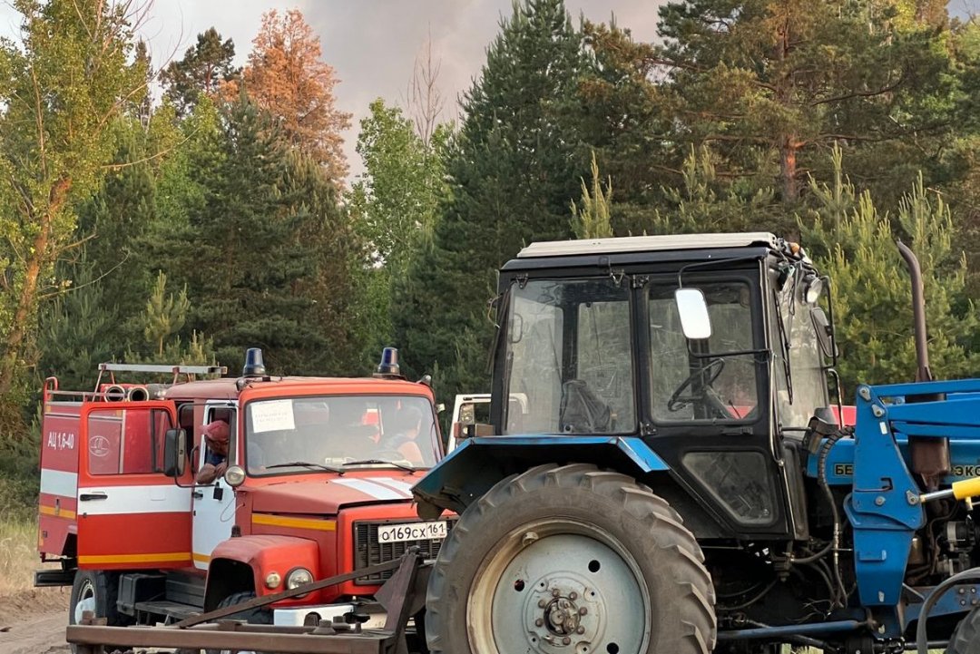 Лесной пожар в Тарасовском районе локализован